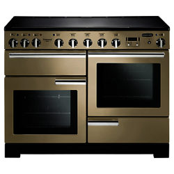 Rangemaster Professional Deluxe 110 Induction Hob Range Cooker Cream